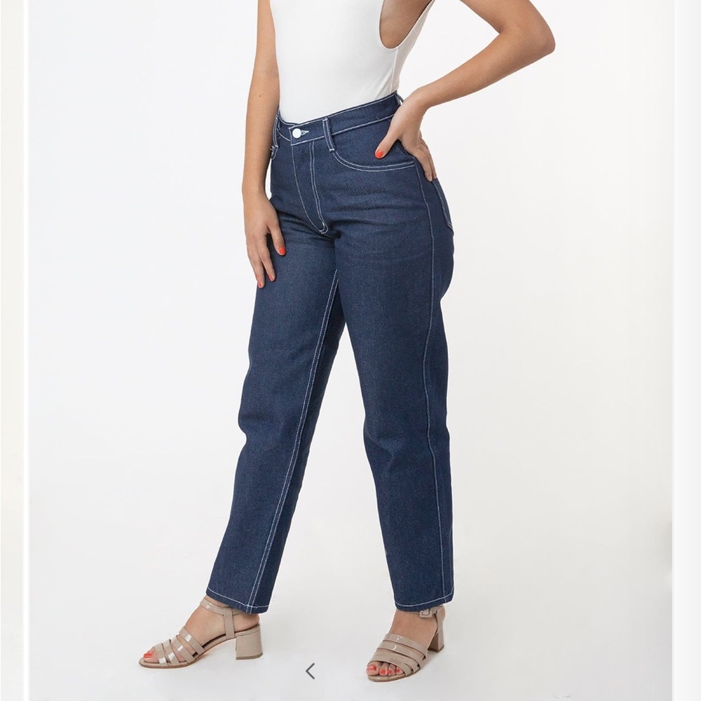 Raw Indigo Women’s Relaxed Fit Jeans
